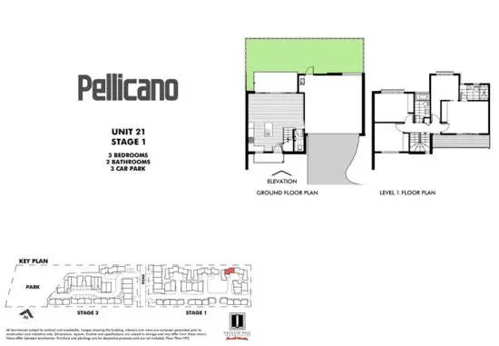 Floorplan of Homely townhouse listing, 21/42 Sorrento Street, Wynnum West QLD 4178