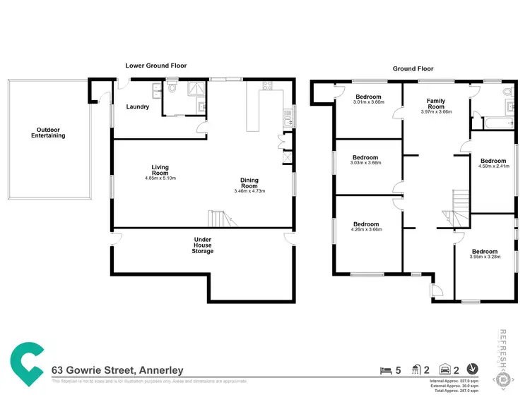 Floorplan of Homely house listing, 63 Gowrie Street, Annerley QLD 4103