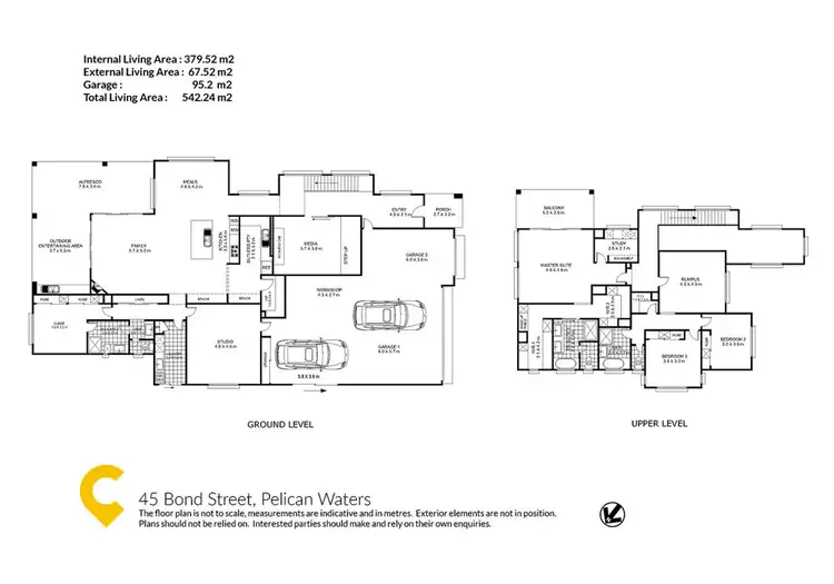 Floorplan of Homely house listing, 45 Bond Street, Pelican Waters QLD 4551