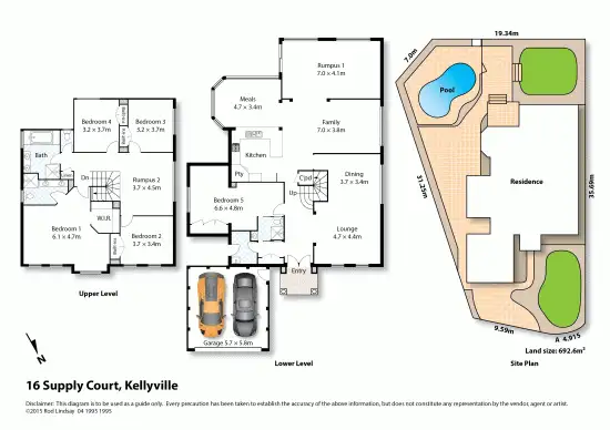 Floorplan of Homely house listing, 16 Supply Court, Kellyville NSW 2155