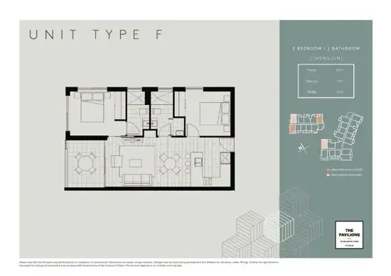 Floorplan of Homely apartment listing, 1106/88 Waldheim Street, Annerley QLD 4103