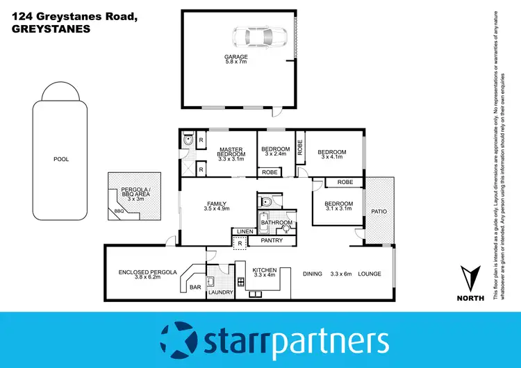 Floorplan of Homely house listing, 124 Greystanes Road, Greystanes NSW 2145