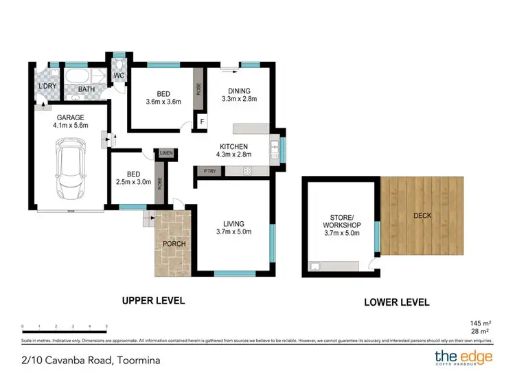 Floorplan of Homely villa listing, 2/10 Cavanba Road, Toormina NSW 2452