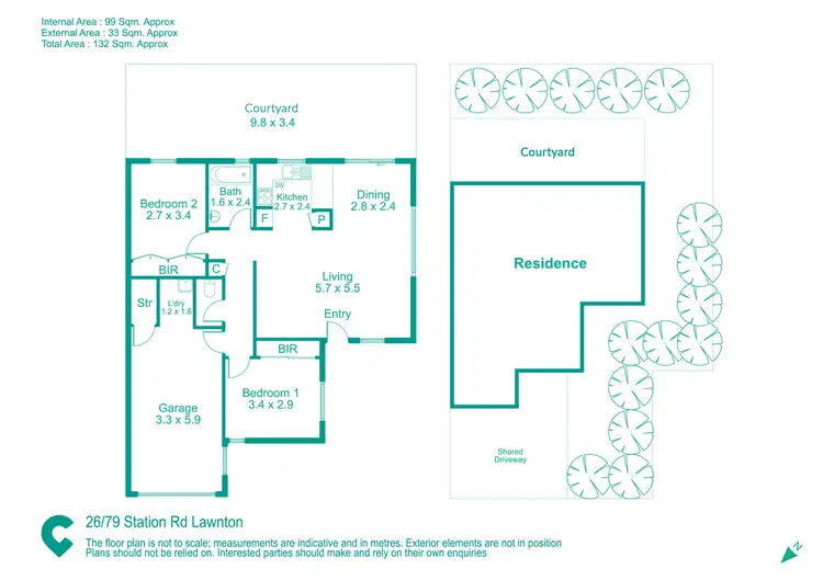 Floorplan of Homely villa listing, 26/79 Station Road, Lawnton QLD 4501