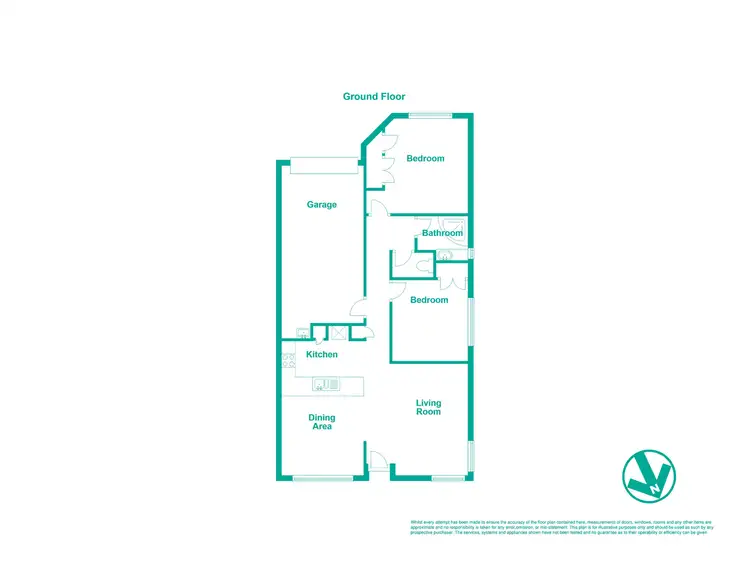 Floorplan of Homely unit listing, 2/47 Gamelin Crescent, Stafford QLD 4053