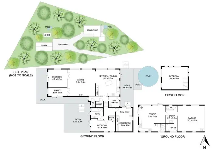 Floorplan of Homely house listing, 138 Arthur Rd, Corndale NSW 2480