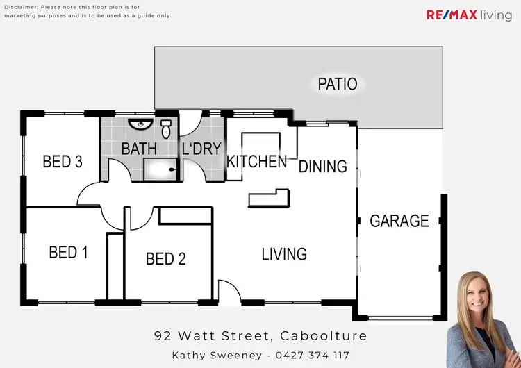 Floorplan of Homely house listing, 92 Watt Street, Caboolture QLD 4510