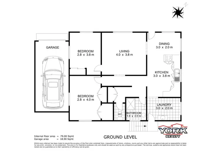 Floorplan of Homely house listing, 100 Luck Street, Drayton QLD 4350