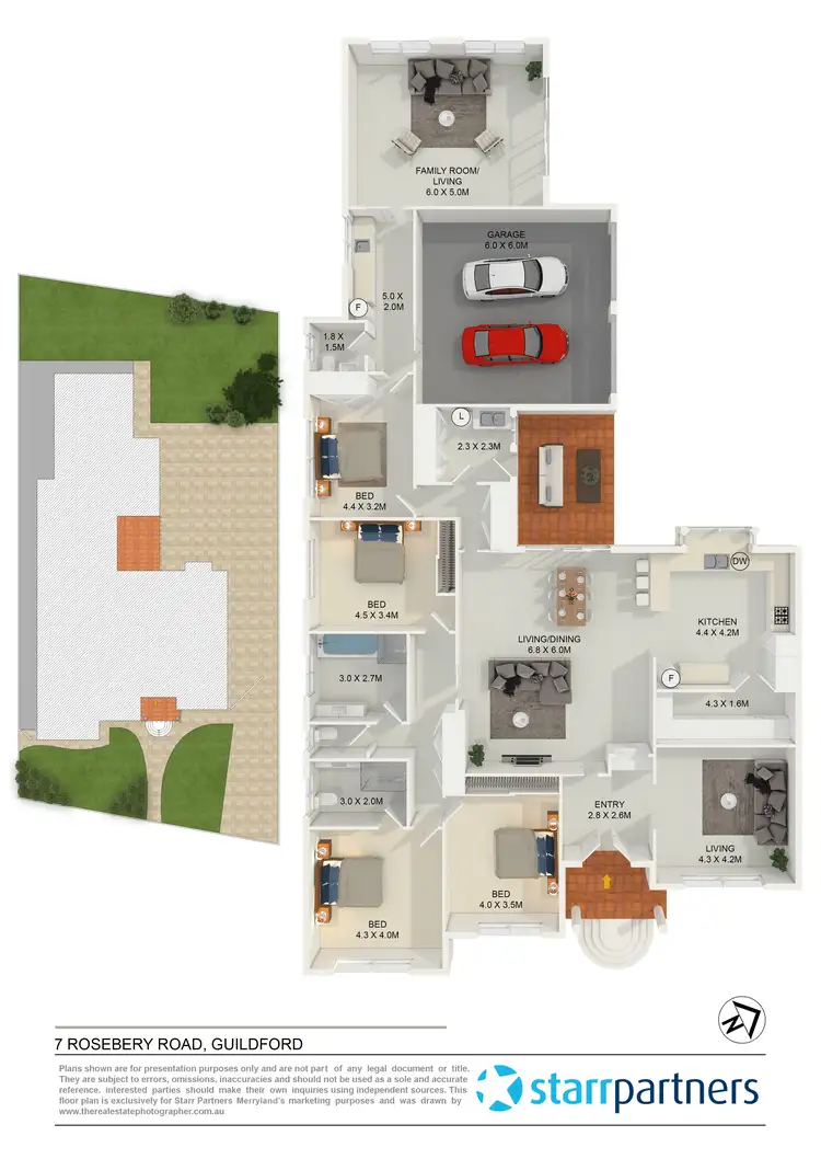 Floorplan of Homely house listing, 7 Rosebery Road, Guildford NSW 2161