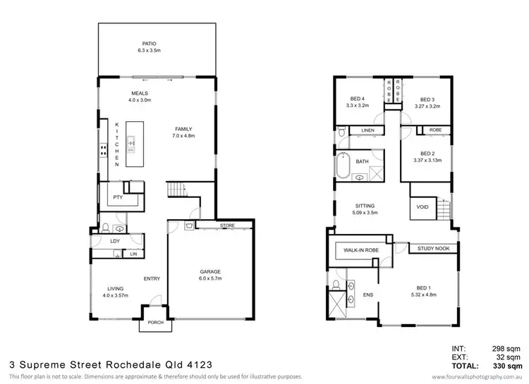 Floorplan of Homely house listing, 3 Supreme Street, Rochedale QLD 4123