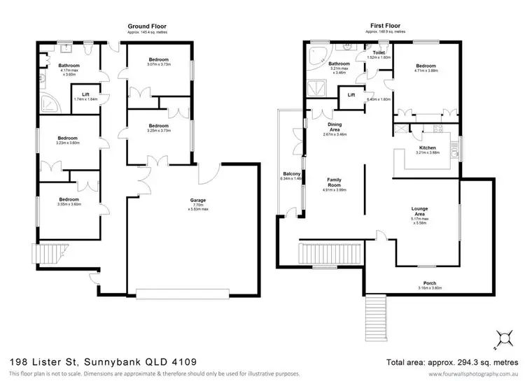 Floorplan of Homely house listing, 198 Lister Street, Sunnybank QLD 4109