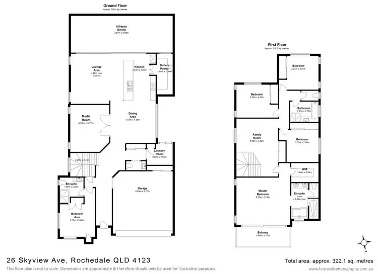 Floorplan of Homely house listing, 26 Skyview Avenue, Rochedale QLD 4123