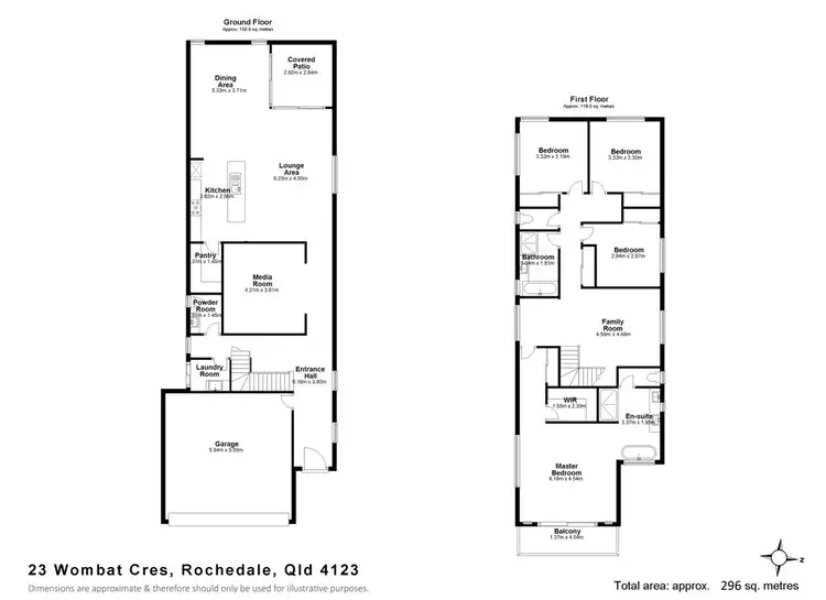 Floorplan of Homely house listing, 23 Wombat Crescent, Rochedale QLD 4123
