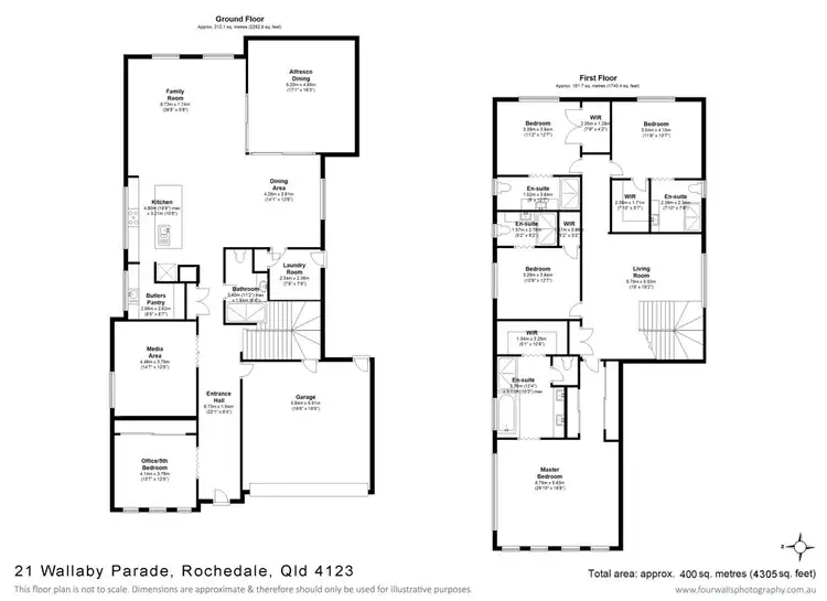 Floorplan of Homely house listing, 21 Wallaby Parade, Rochedale QLD 4123