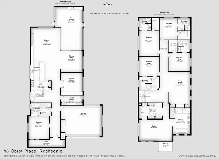 Floorplan of Homely house listing, 16 Obrist Place, Rochedale QLD 4123