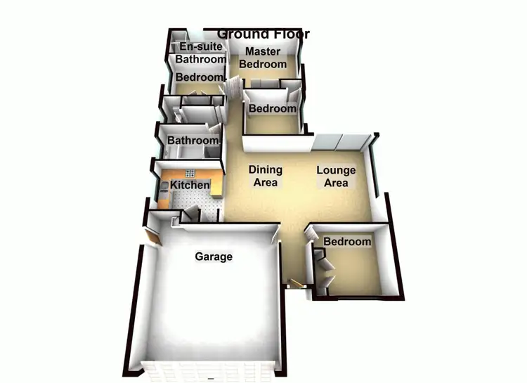 Floorplan of Homely house listing, 59 Storr Circuit, Goodna QLD 4300