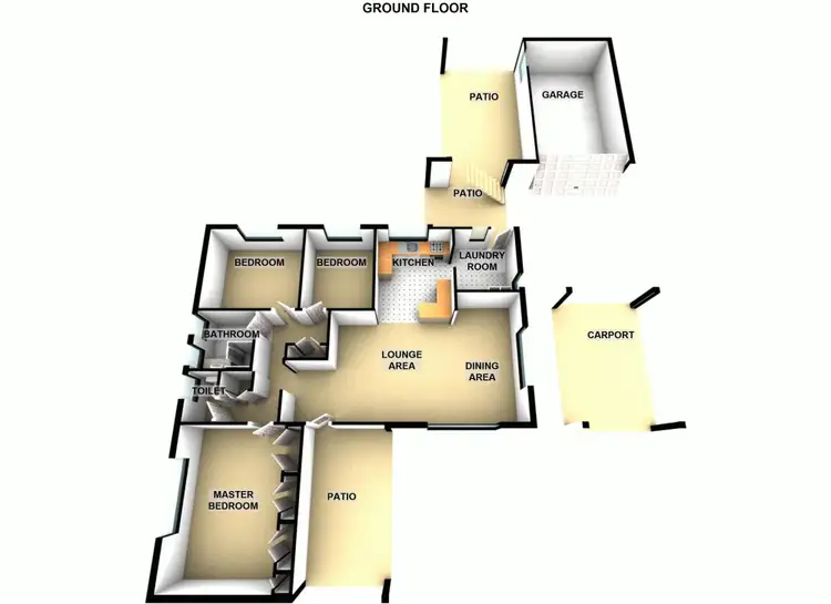 Floorplan of Homely house listing, 6 Fantail Street, Inala QLD 4077
