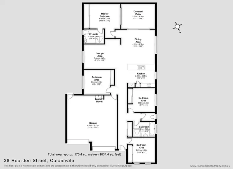 Floorplan of Homely house listing, 38 Reardon Street, Calamvale QLD 4116