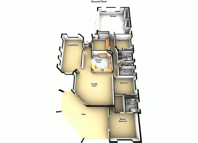 Floorplan of Homely house listing, 2 Ellis Place, Underwood QLD 4119