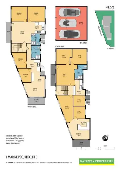 Floorplan of Homely flat listing, 1 Marine Pde, Redcliffe QLD 4020