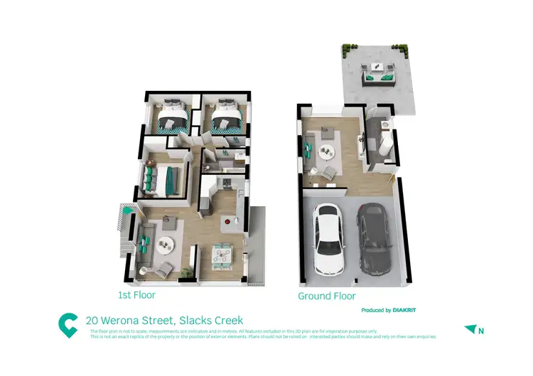 Floorplan of Homely house listing, 20 Werona Street, Slacks Creek QLD 4127