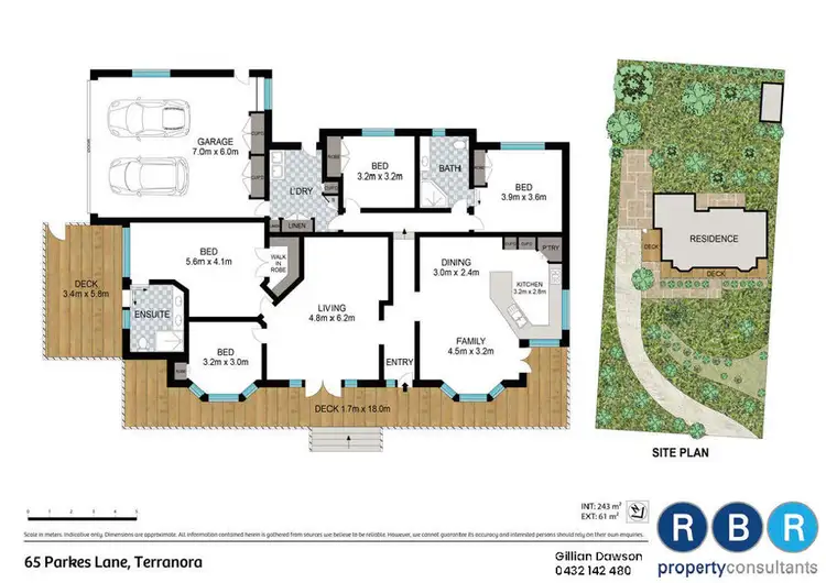 Floorplan of Homely rural property listing, 65 Parkes Lane, Terranora NSW 2486