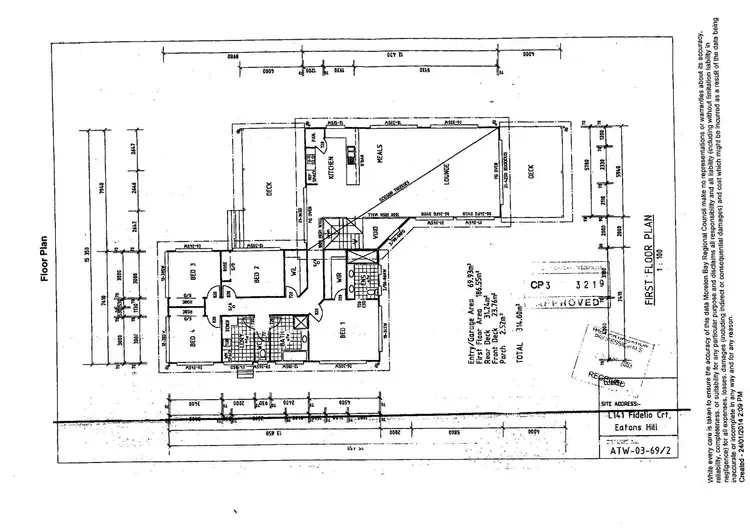 Floorplan of Homely house listing, 8 Fidelio Court, Eatons Hill QLD 4037