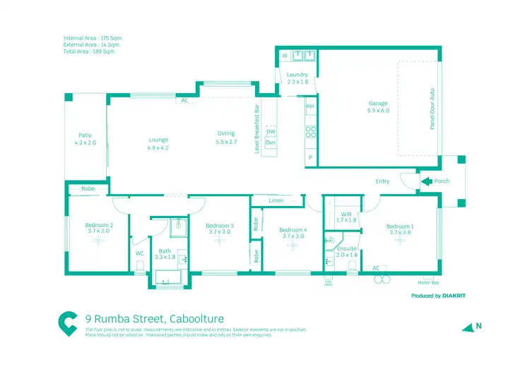 Floorplan of Homely house listing, 9 Rumba Street, Caboolture QLD 4510