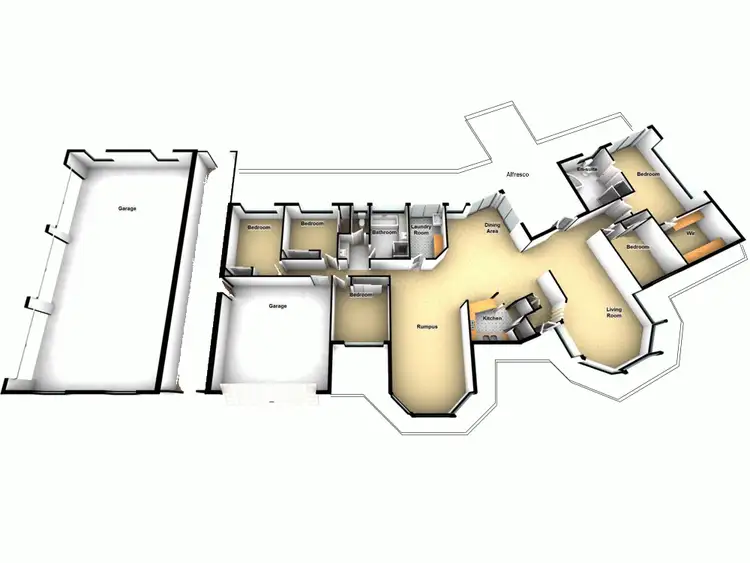 Floorplan of Homely rural property listing, z1 Creekwood Court, Warner QLD 4500