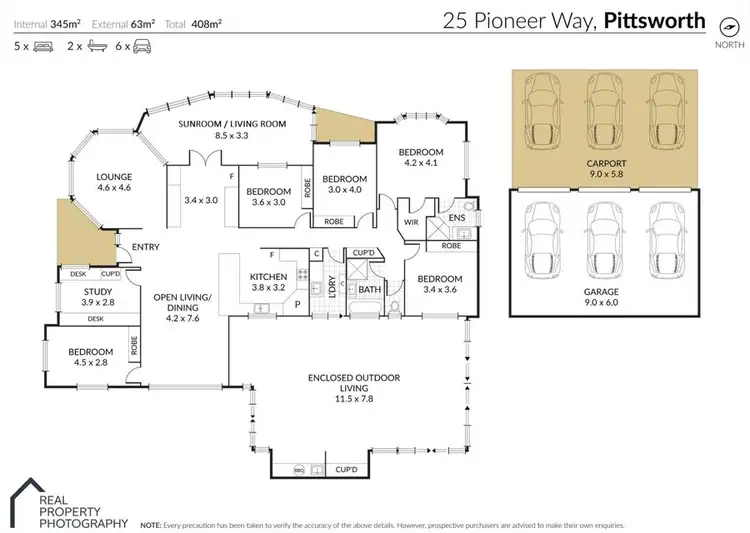 Floorplan of Homely house listing, 25 Pioneer Way, Pittsworth QLD 4356