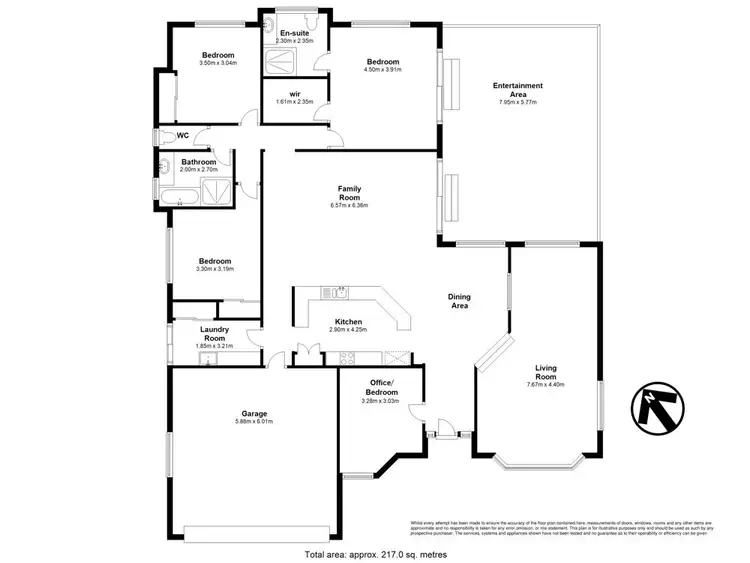 Floorplan of Homely house listing, 18 Reginald Avenue, Arana Hills QLD 4054