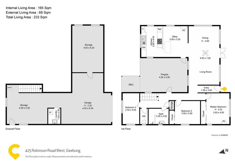Floorplan of Homely house listing, 425 Robinson Road West, Geebung QLD 4034