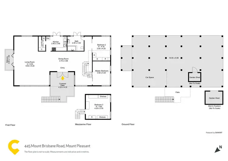 Floorplan of Homely house listing, 445 Mount Brisbane Road, Mount Pleasant QLD 4521