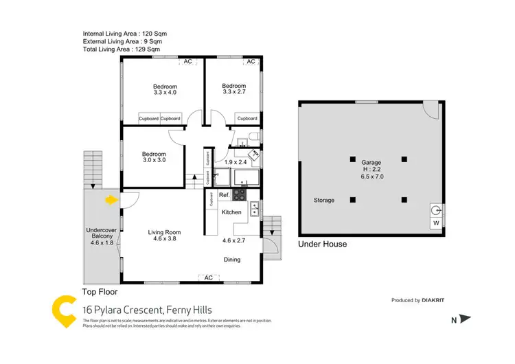 Floorplan of Homely house listing, 16 Pylara Crescent, Ferny Hills QLD 4055