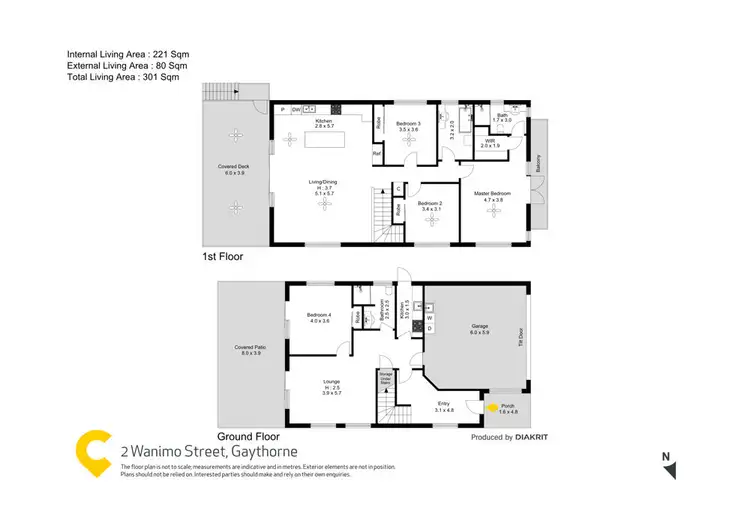 Floorplan of Homely house listing, 2 Wanimo Street, Gaythorne QLD 4051