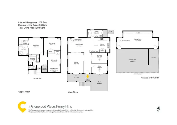 Floorplan of Homely house listing, 4 Glenwood Place, Ferny Hills QLD 4055