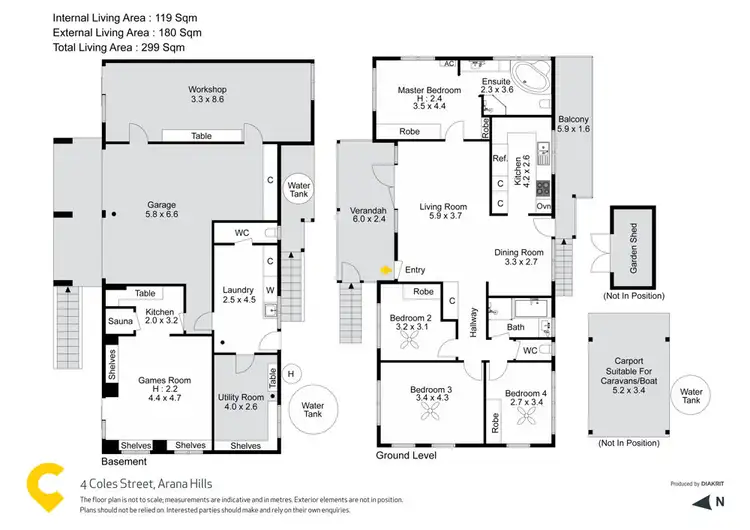 Floorplan of Homely house listing, 4 Coles Street, Arana Hills QLD 4054