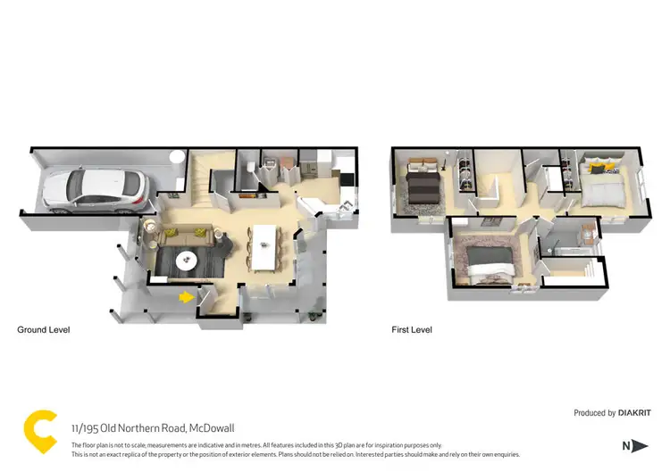 Floorplan of Homely townhouse listing, 11/195 Old Northern Road, Mcdowall QLD 4053