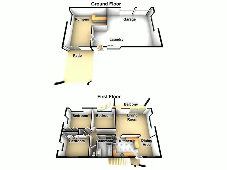 Floorplan of Homely house listing, 3 Onyx Street, Keperra QLD 4054
