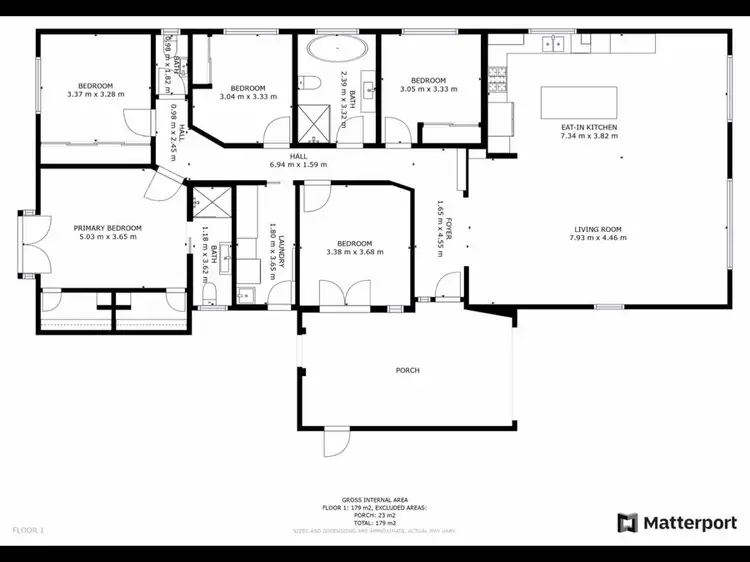 Floorplan of Homely house listing, 33 Jemalong Crescent, Toormina NSW 2452