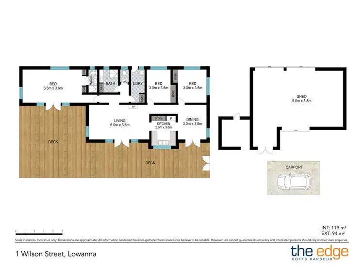 Floorplan of Homely house listing, 1 Wilson Street, Lowanna NSW 2450
