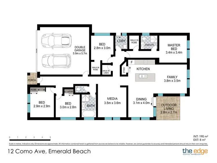 Floorplan of Homely house listing, 12 Como Avenue, Emerald Beach NSW 2456