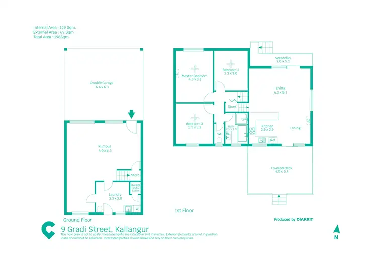 Floorplan of Homely house listing, 9 Gradi Street, Kallangur QLD 4503