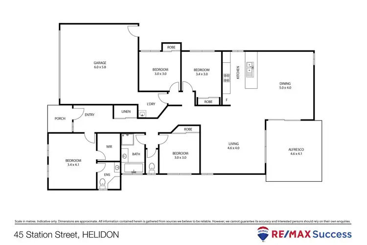 Floorplan of Homely house listing, 45 Station Street, Helidon QLD 4344