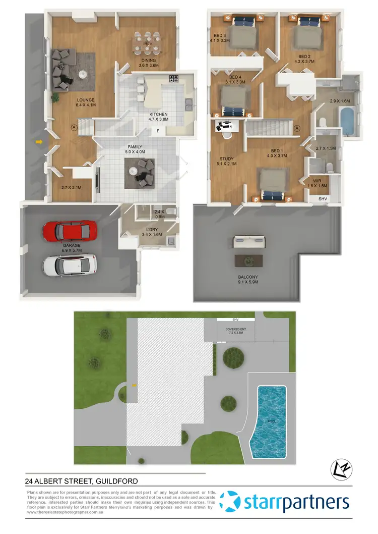 Floorplan of Homely house listing, 24 Albert Street, Guildford NSW 2161