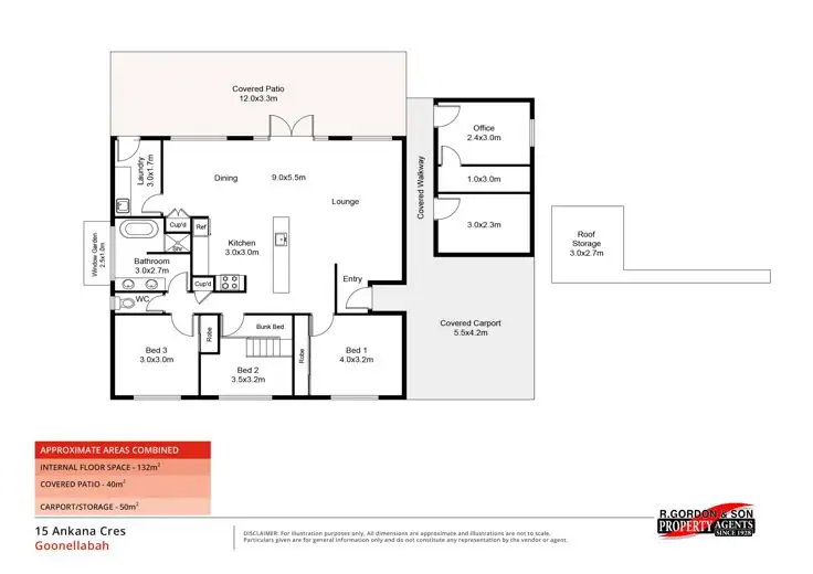 Floorplan of Homely house listing, 15 Ankana Crescent, Goonellabah NSW 2480