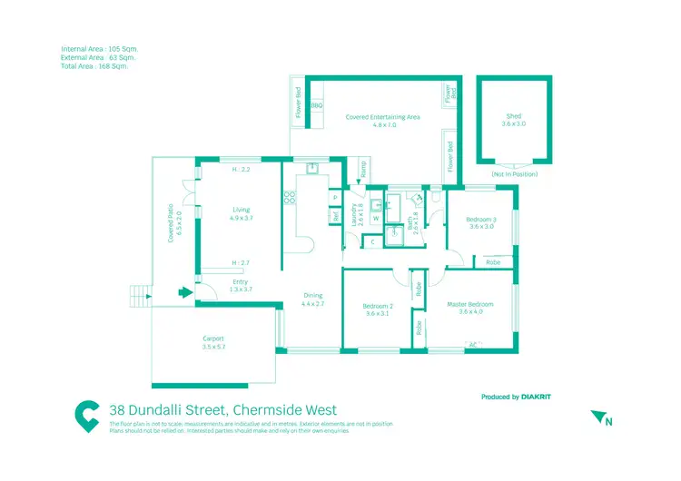 Floorplan of Homely house listing, 38 Dundalli Street, Chermside West QLD 4032