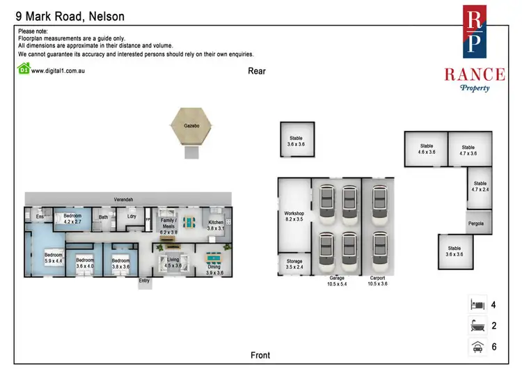Floorplan of Homely house listing, 9 Mark Road, Nelson NSW 2765