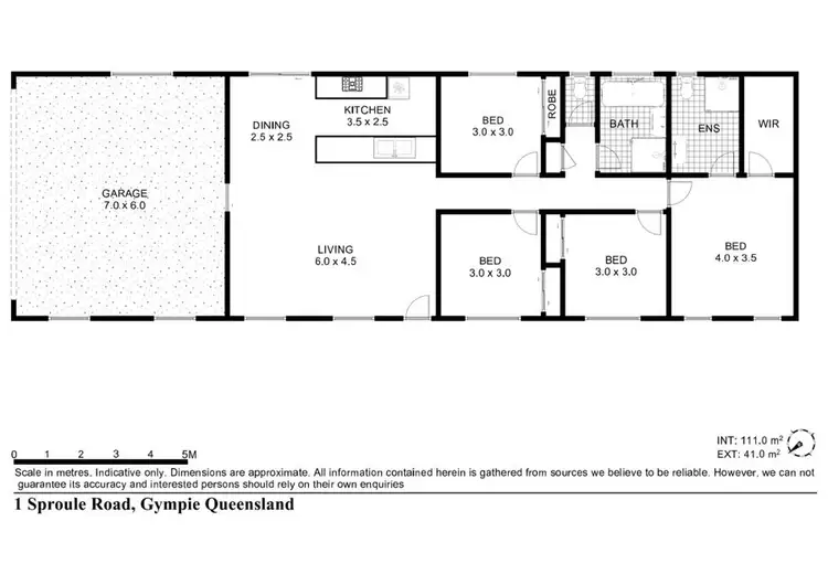 Floorplan of Homely house listing, 1 Sproule Road, Gympie QLD 4570