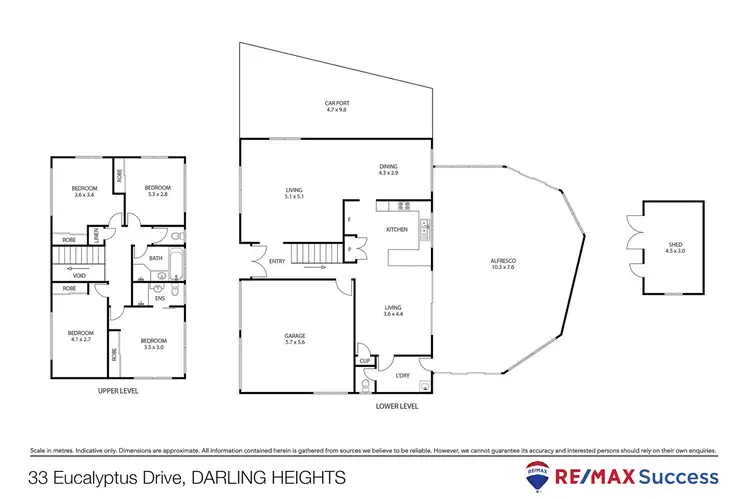 Floorplan of Homely house listing, 33 Eucalyptus Drive, Darling Heights QLD 4350